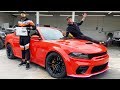 TAKING DELIVERY OF HIS NEWLY DESIGNED 2020 HELLCAT CHARGER!