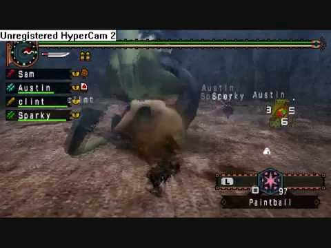 MHFU Forest and Hills No More custom quest vs. bla...