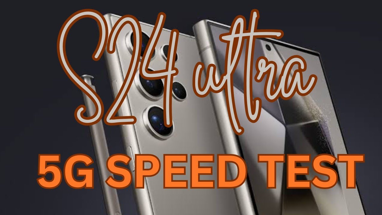 Galaxy S24 Ultra 5G Speed Test | MTN 5G Speed Test - YouTube