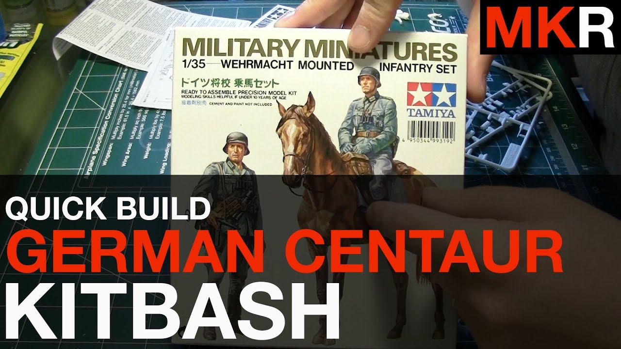 Quick Build - German Centaur Kitbash - YouTube