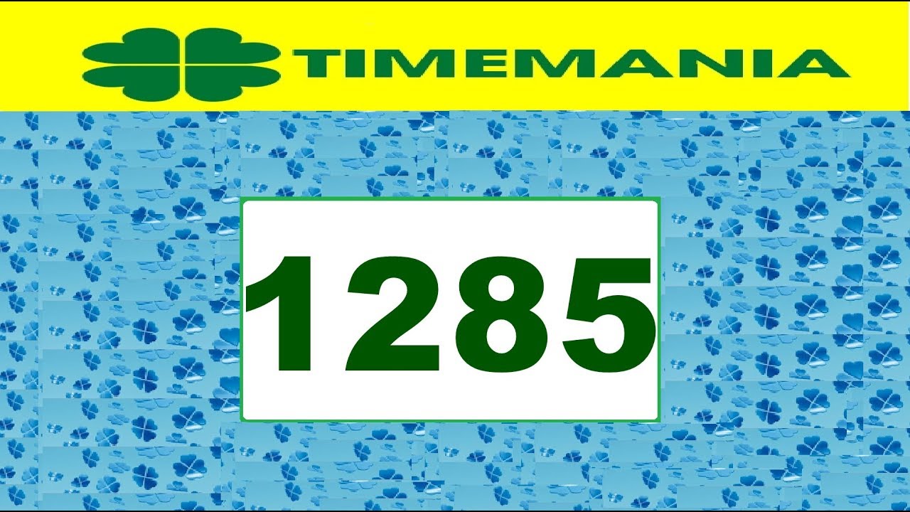 resultado loteria federal bicho Timemania 1285 - Resultado Timemania dia (24/01/2019)