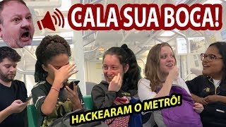 COLOQUEI A VOZ DO JACQUIN NO METRÔ