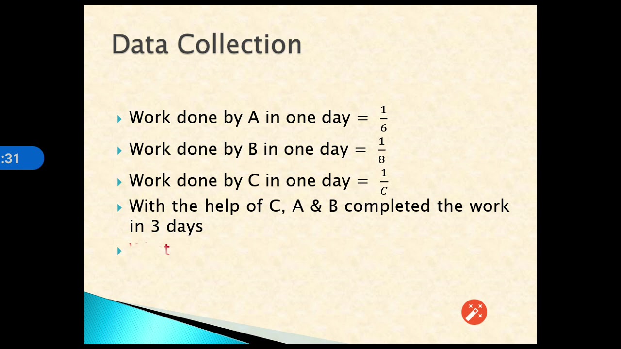 Work Time Example 3 - YouTube