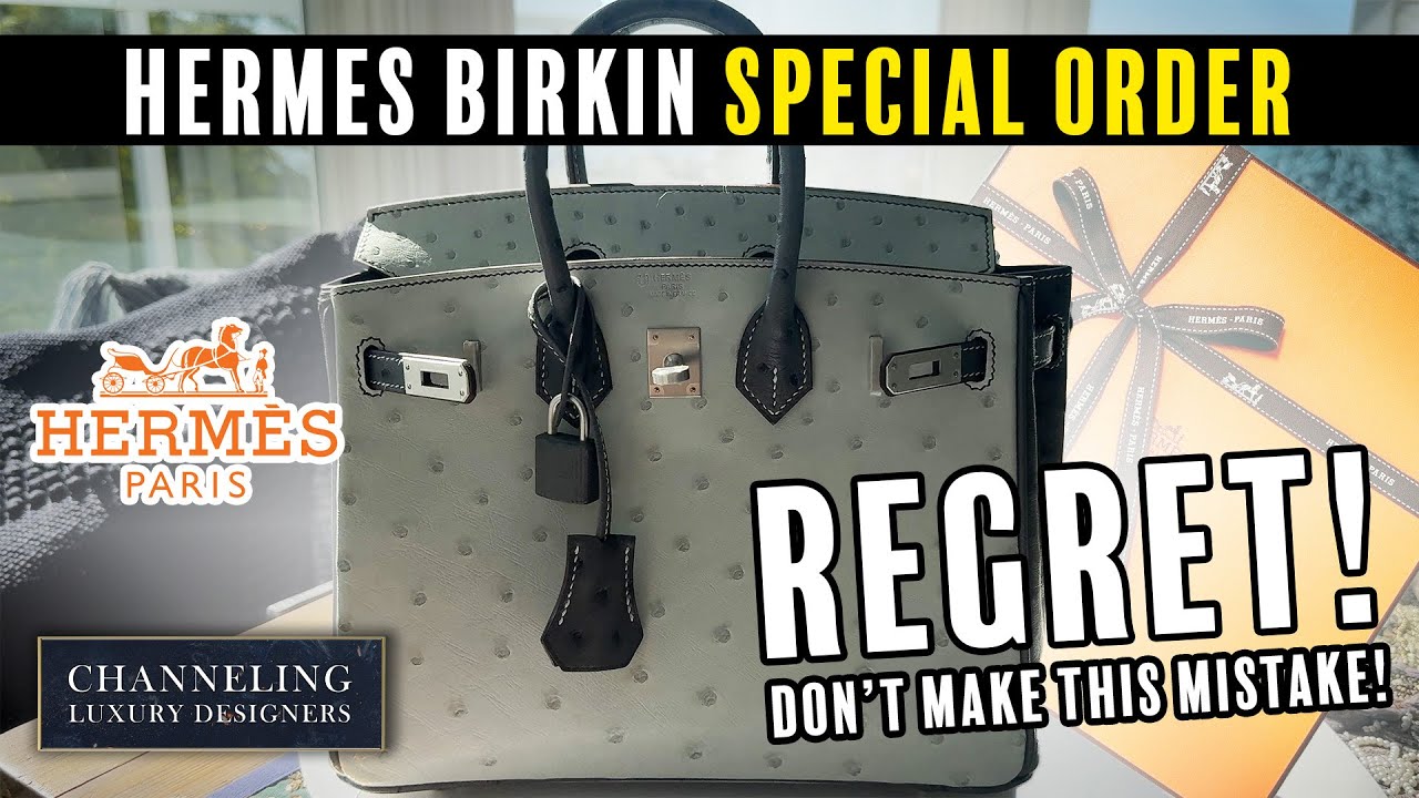 The Most Exclusive Birkin: Hermes Special Order Unboxing (and one REGRET!)