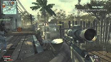 Insane Quick Scope On Mission MW3