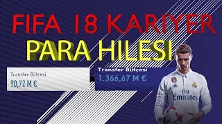 Fifa 18 - Kari̇yer Modu - Para Hi̇lesi̇