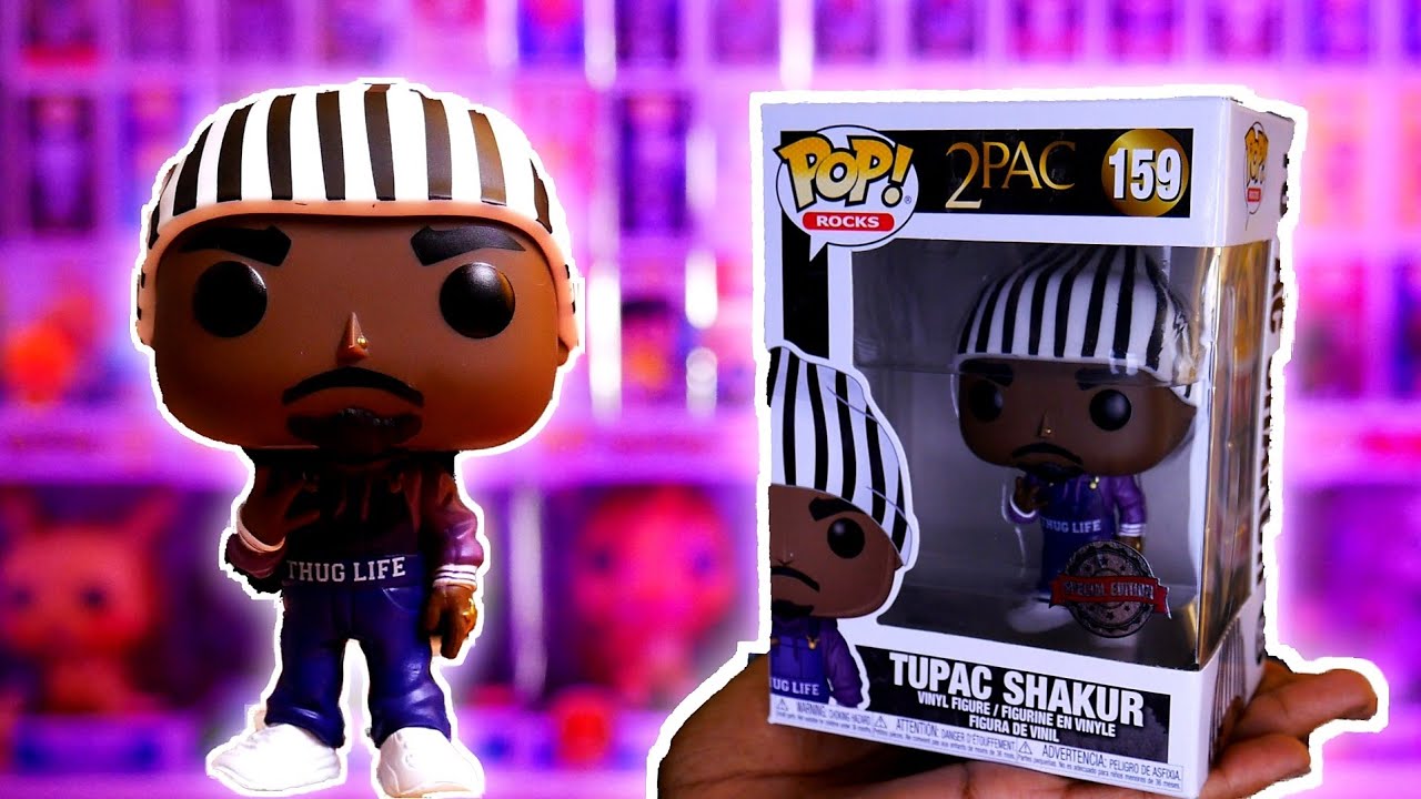 Funko Pop! Tupac Shakur [Thug Life Overalls] OUT OF THE BOX in 4K - YouTube