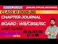 CLASS 11 | ACCOUNTS | (CHAPTER - JOURNAL LAST ) /WB/CBSE/ISC