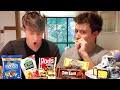 Brits Try Classic Australian Snacks for the First Time!!