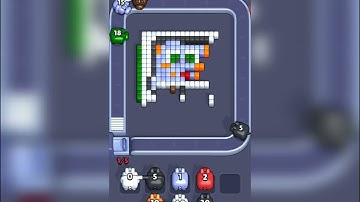 Pixel flow Level 19 Walkthrough Solution Gameplay Gamerstein