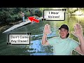 Crazy man threatens me while fishing cops involved