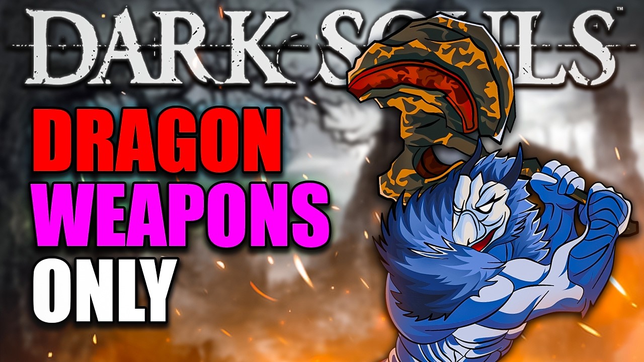 Can you beat Dark souls with only dragon weapons? (and lives)
