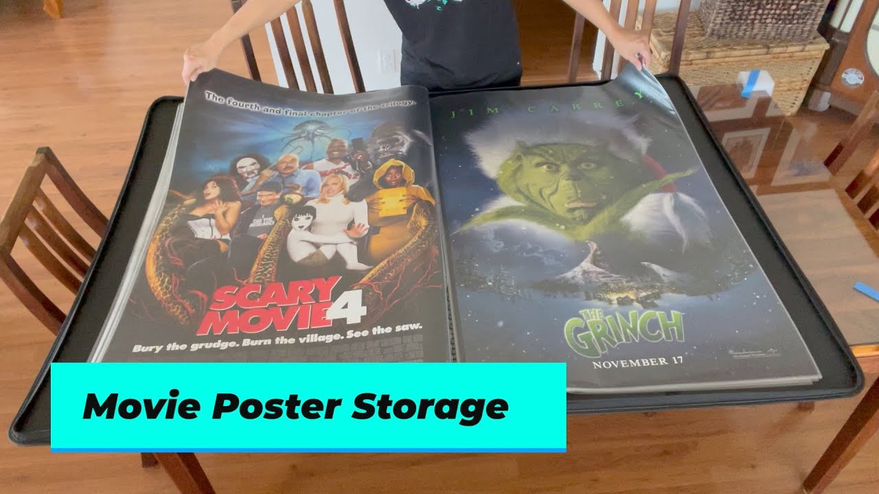 Movie Poster Storage  Baroque Portfolios 