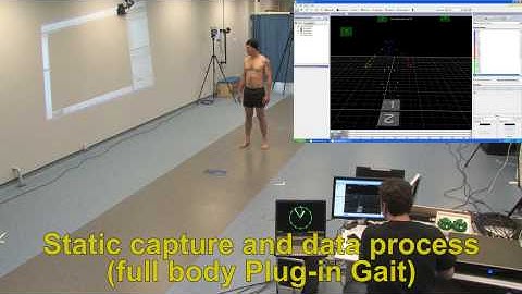 Biomechanics motion capture demo