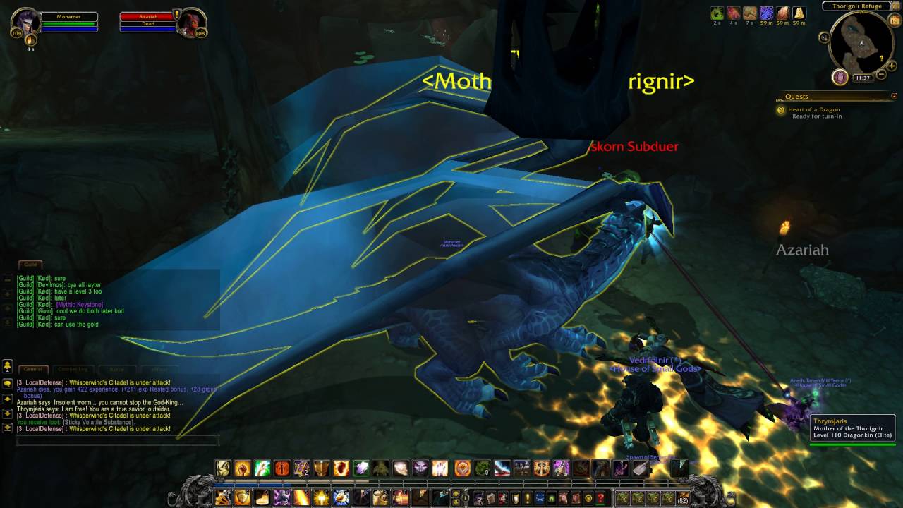 Legion Quest 245: Heart of a Dragon (WoW, human, Paladin)