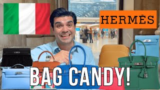The HandBag Husband EP.130: Hermès Milan Boutique bag candy we saw and lusted after #handbaghusband