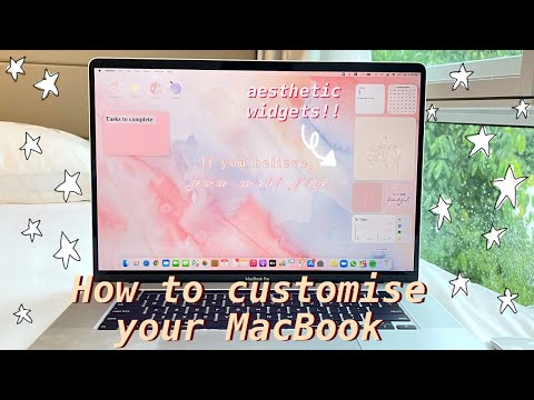 ALL-IN-ONE MACBOOK CUSTOMISATION TRICKS + PRETTY WIDGETS *macOS Big Sur* // aesthetic and easy!!