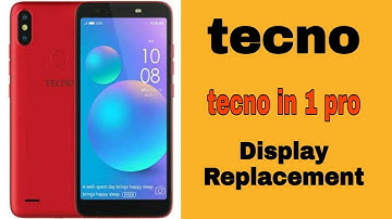 tecno in 1 pro Display replacement||how to change tecno in 1 pro LCD