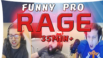 CS:GO - Funniest Pro Rage! (Faceit Pro League Funny Rage Montage) 35min+