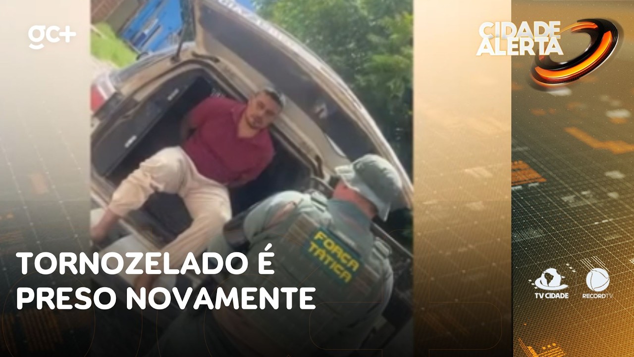 Tornozelado é preso novamente após estuprar idosa em Limoeiro do Norte | Cidade Alerta