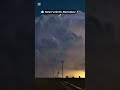 This Sky Doesn't Look Real 🌩️ | Powerful Lightning Storm ✨ #nature #lightning #soulofnature #shorts