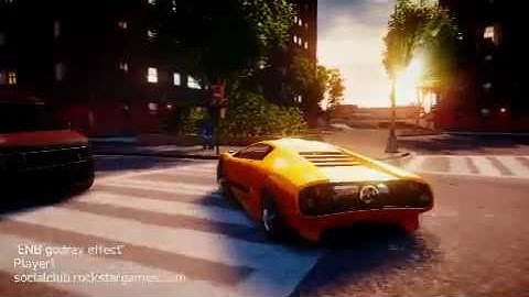 Gta IV - ENB series godray effect + dpeasant