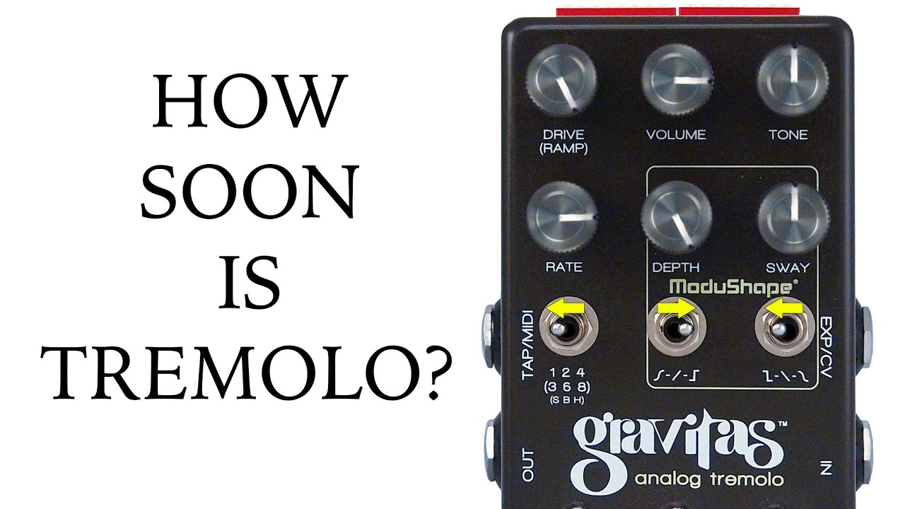 How Soon is Tremolo? - YouTube