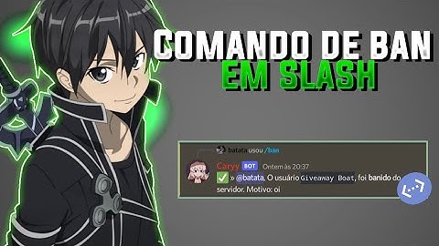 Como criar comando de ban em slash commands - Bot Designer for Discord