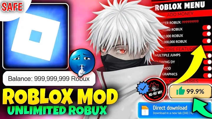 Roblox Mod APK (Unlimited Robux & Menu) Download 2025 | Unlock All Skins, Fly, God Mode & More