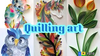 Paper quilling art # with beautiful n soft colors 🌠 screenshot 5