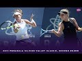 Johanna Konta vs. Sofia Kenin | 2018 Mubadala Silicon Valley Classic Second Round