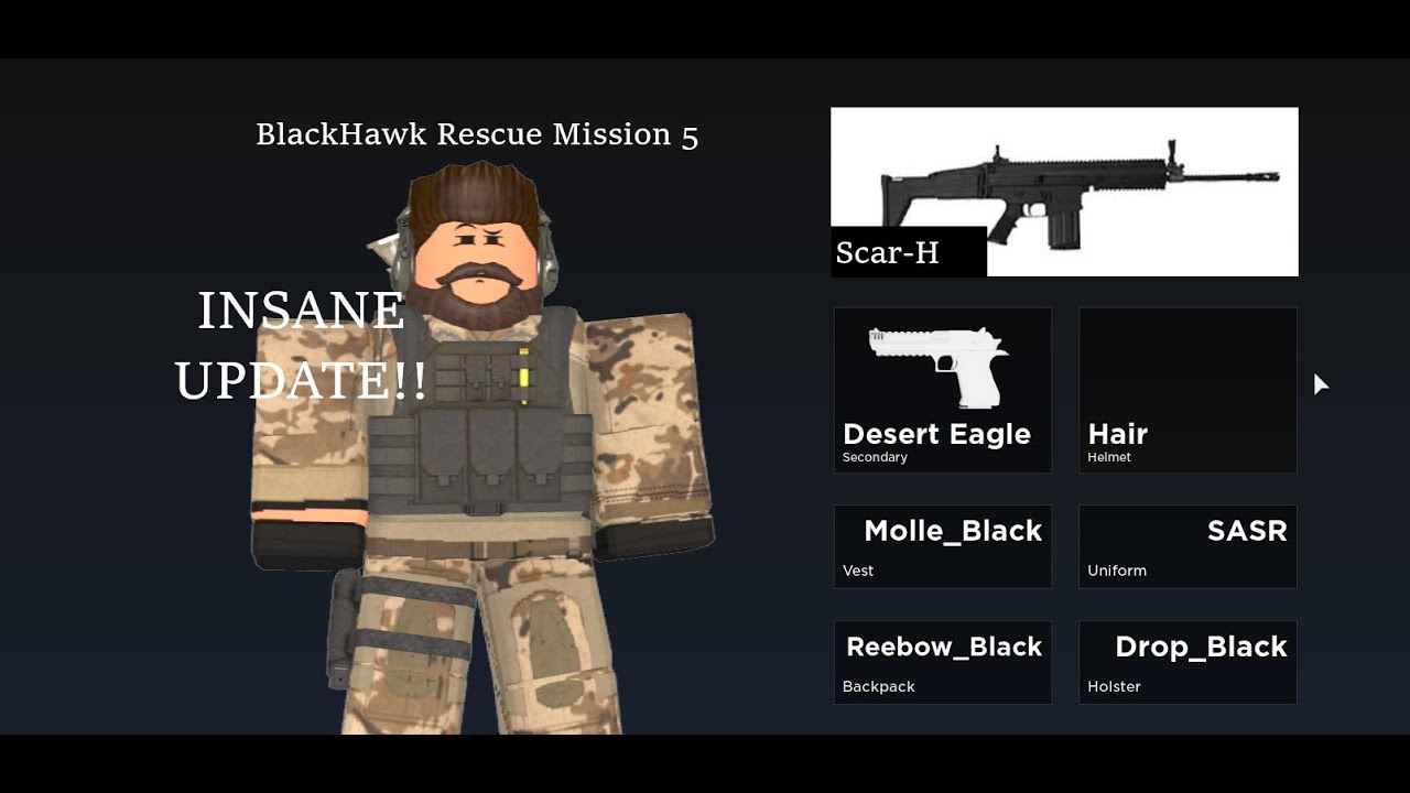 They Added An Overpowered Gun To Blackhawk Rescue Mission 5 Scar H Melts Vlogs Face Reveal Youtube - roblox blackhawk rescue mission 5 discord