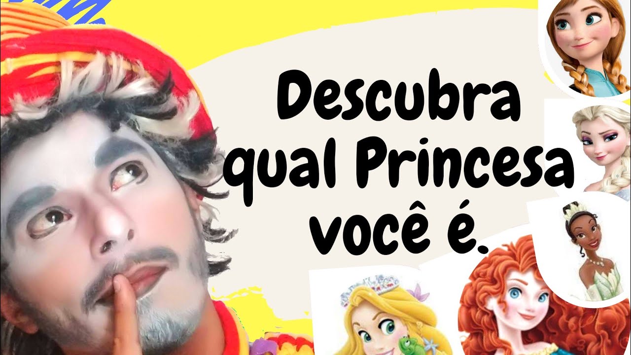 QUIZ QUE PRINCESA DA DISNEY VOCÊ É YouTube