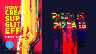 How To Create Super Glitch Effect. After Effects Tutorial screenshot 2