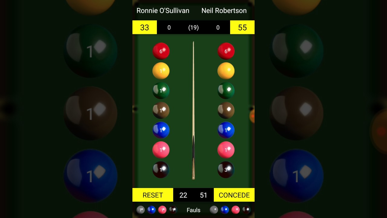 Snooker Score App