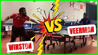 Final - Class 'A'- Winston [2516] vs Veerman Singh [BH Long Pips] (Table Tennis)