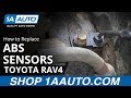 How to Replace ABS Wheel Speed Sensor 2006-12 Toyota RAV4