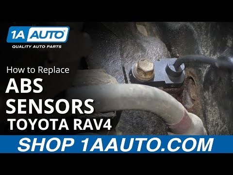 How to Replace ABS Wheel Speed Sensor 06-12 Toyota RAV4