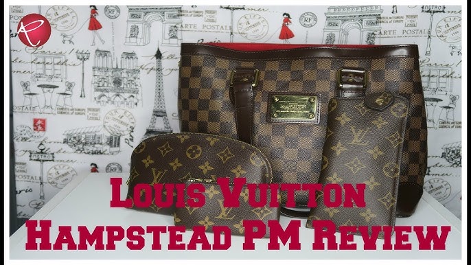 Louis Vuitton Hampstead MM Azur Damier N51206 – Timeless Vintage