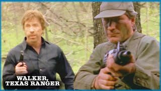 Survivalist Walker Ambushes Serial-Killer Soldiers! | Walker, Texas Ranger