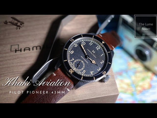 Hamilton Khaki Aviation Pilot Pioneer (43mm and 38mm) - YouTube