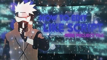 Advanced Roto/Edgy Style Tutorial Like @script - After Effects Free Project File
