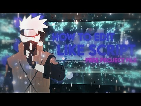 Advanced Roto/Edgy Style Tutorial Like @script - After Effects Free Project File