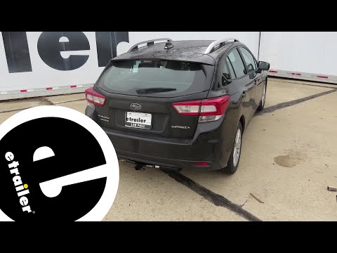 install trailer hitch 2018 subaru impreza dt24959 - etrailer