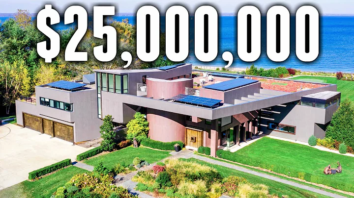 INSIDE a $25,000,000 Eco-Friendly MEGA Mansion