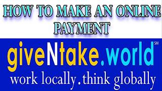 How to make an online payment /giveNtake screenshot 5