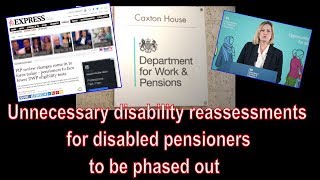 DWP implement "soft touch" 10-year PIP assessments for disabled Pensioners screenshot 1