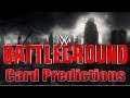 WWE Battleground 2017 Card Predictions