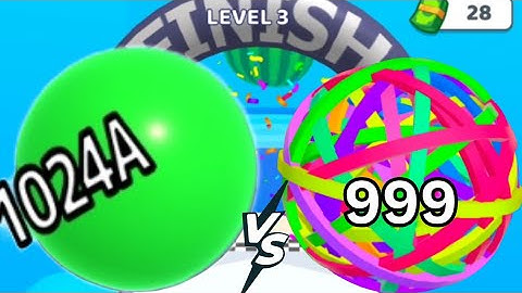 2048 | Ball Run 2048 vs Flexy Runner: Level Up Balls ASMR Gameplay  (Max Levels) #cutiepie22yt