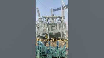 Power transformer eraction work //Transformer installation